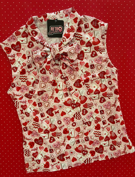 XOXO Bow Top
