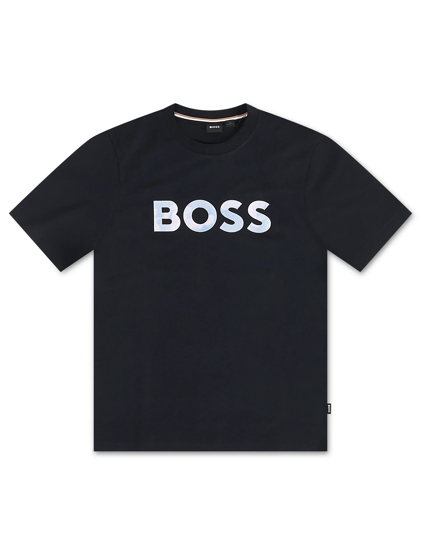 Boss Sky Logo Tee - Navy