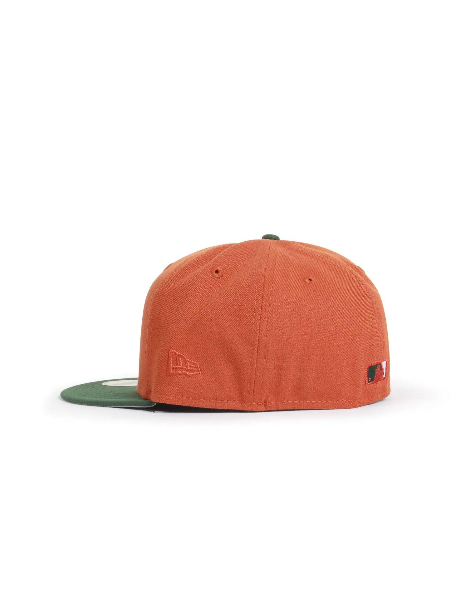 New Era 5950 La Dodgers Los Angeles 60Th Anniversary Hat - Orange/Green
