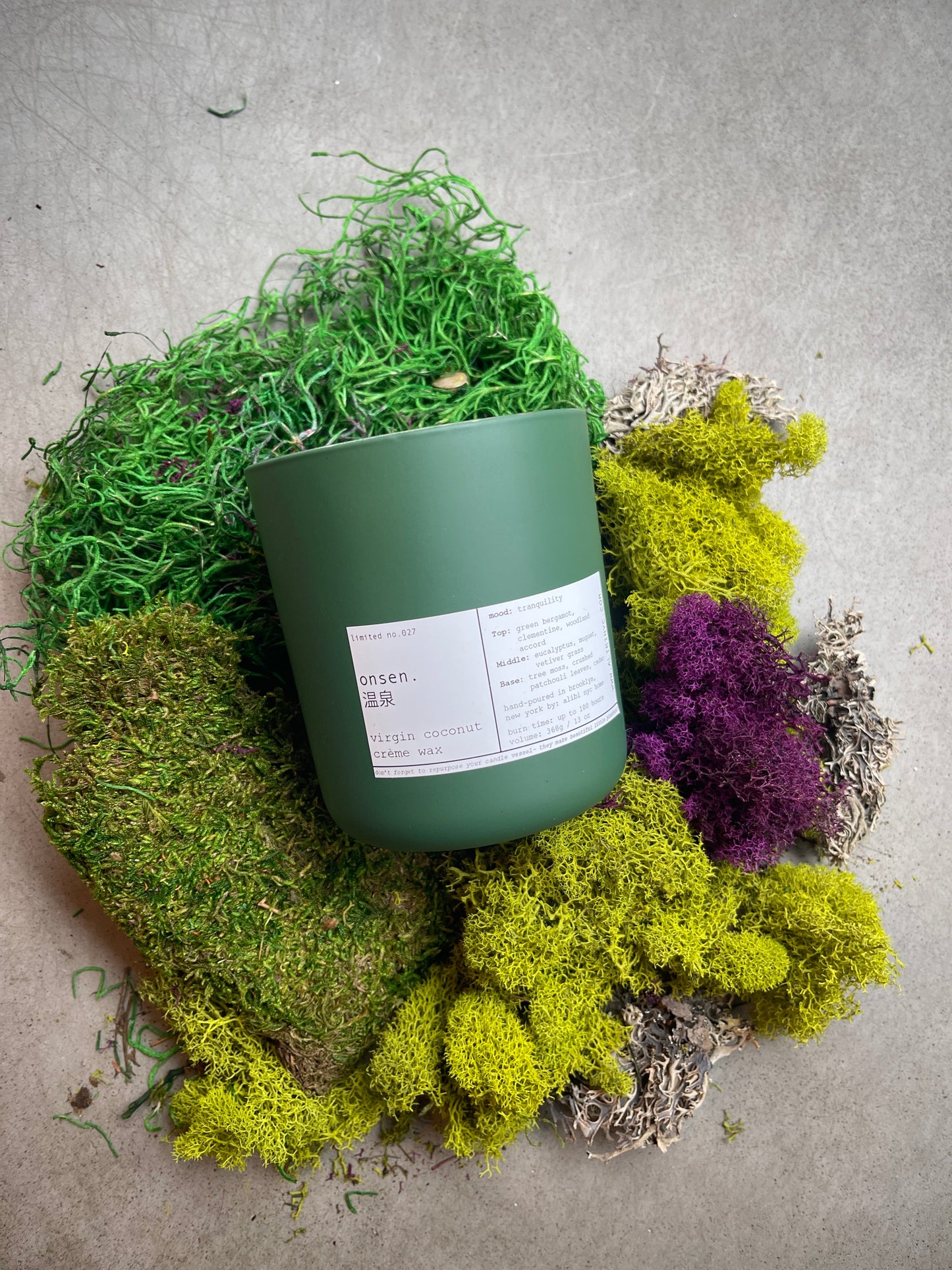ONSEN 温泉 | VIRGIN COCONUT CRÈME WAX & WOODEN WICK CANDLE