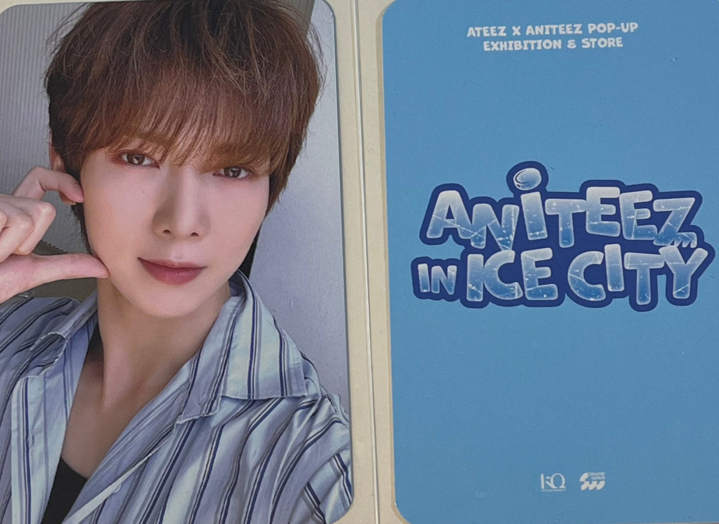 ATEEZ x ANITEEZ In Ice City ExclusIVE Pop Up Photocard
