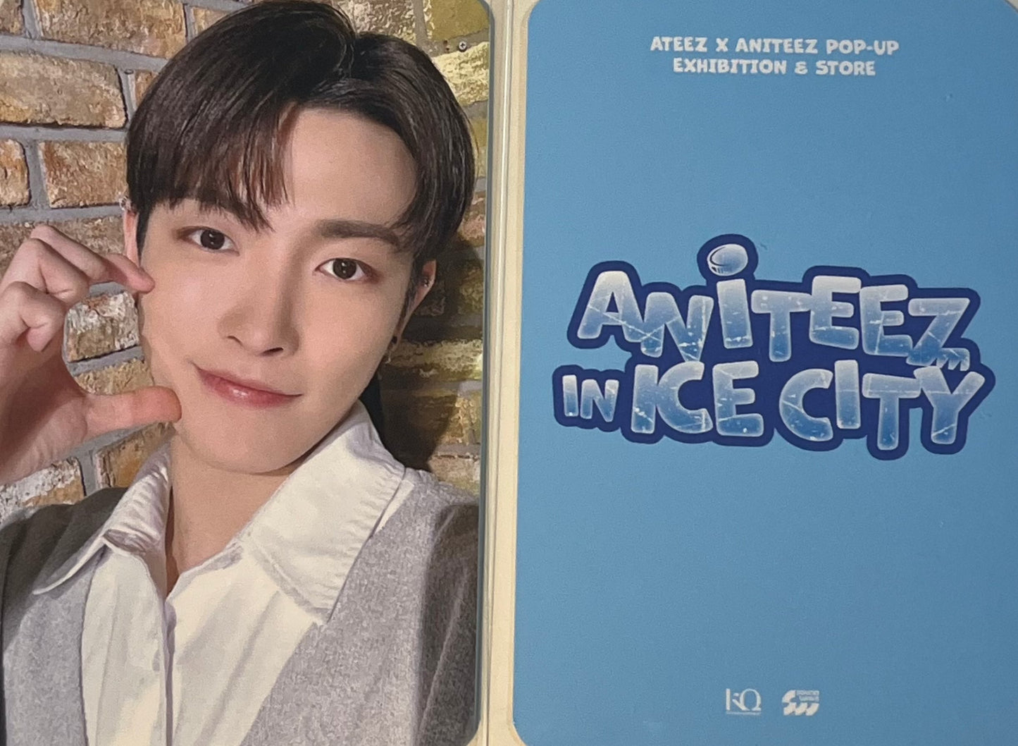ATEEZ x ANITEEZ In Ice City ExclusIVE Pop Up Photocard