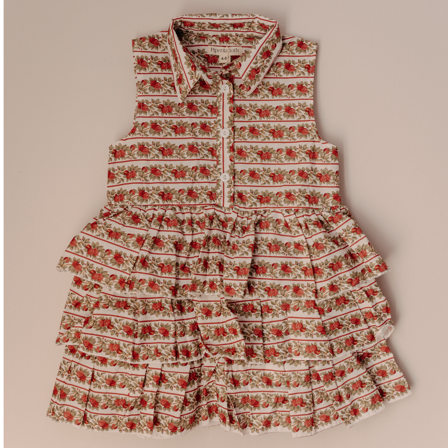 Antoinette Dress- Crimson Harvest