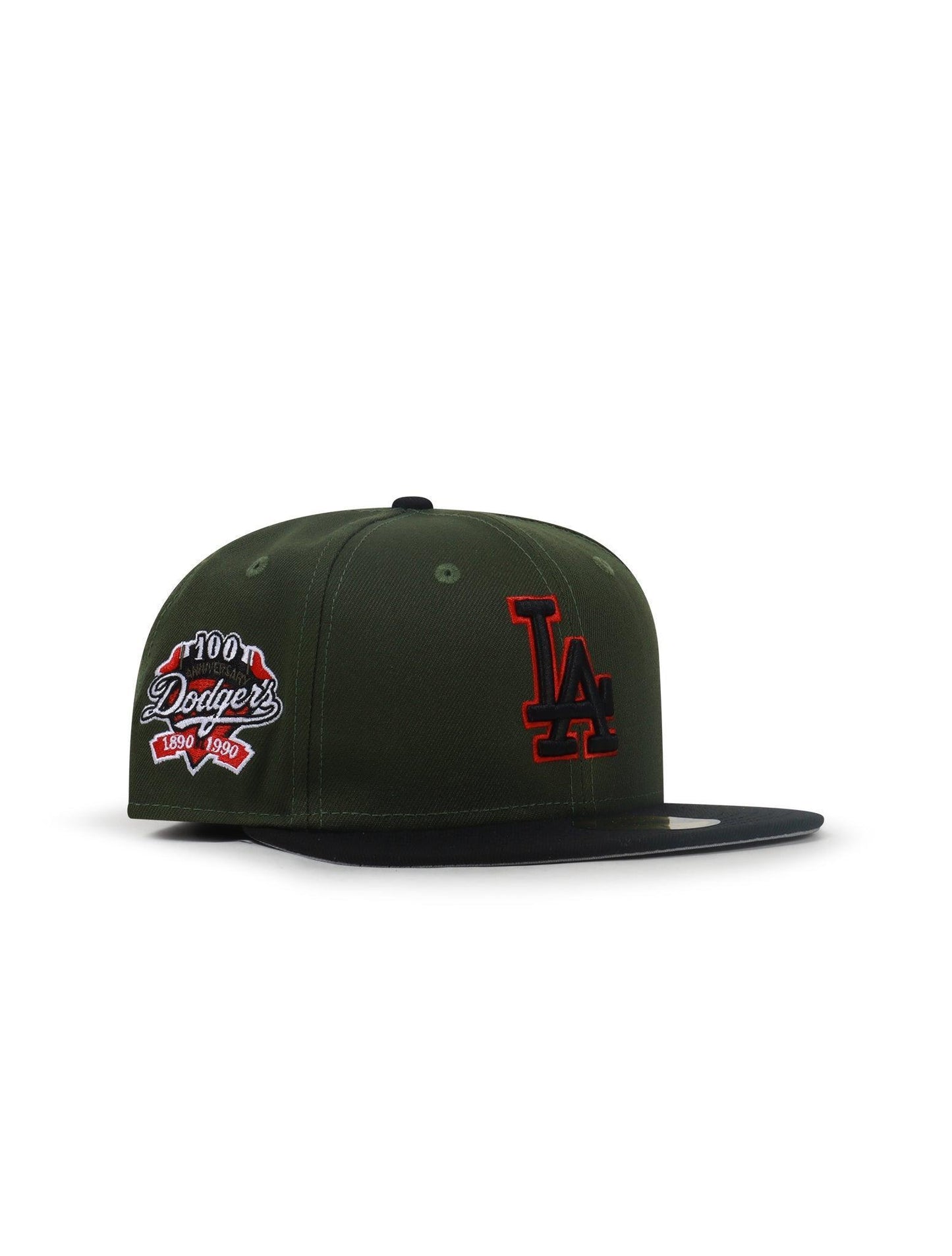 New Era 5950 La Dodgers 100Th Anniversary - Green/Black