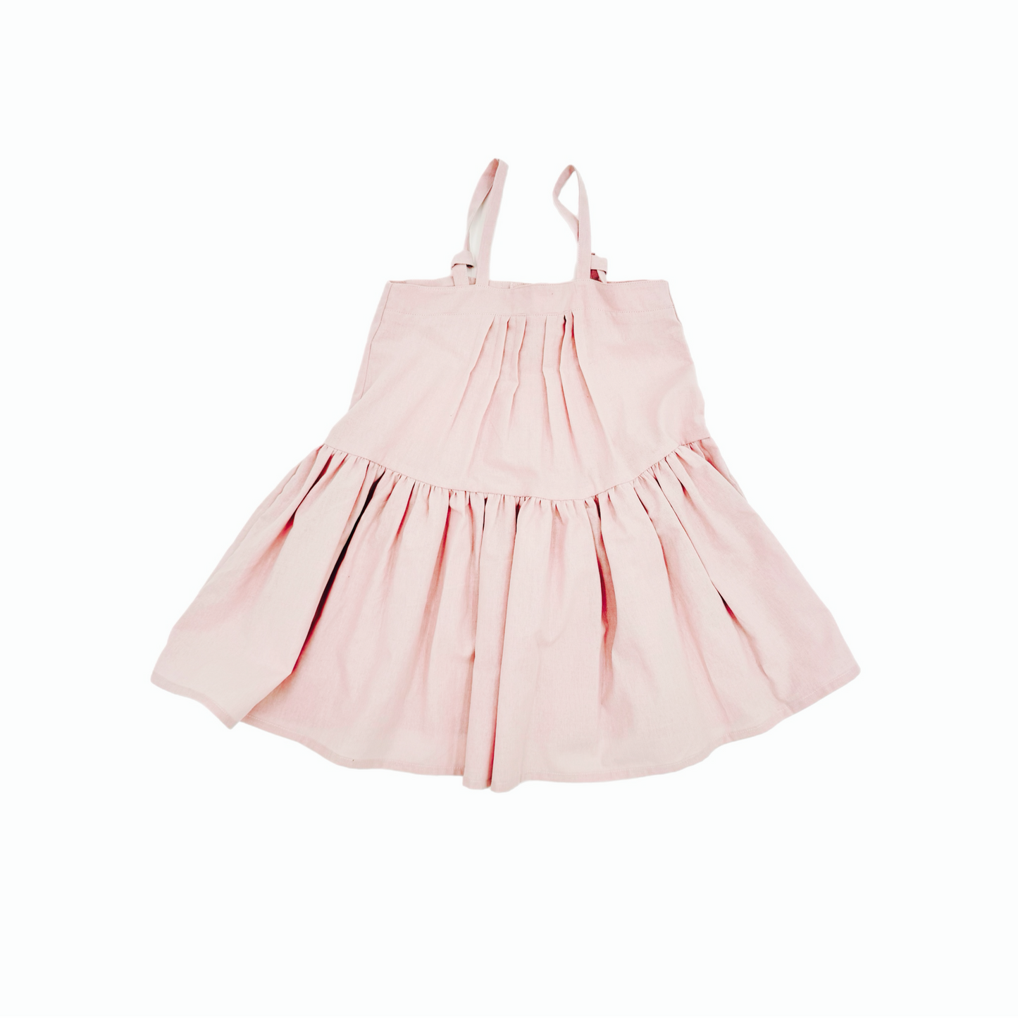 Hikari Pintuck Dress- Soft Pink