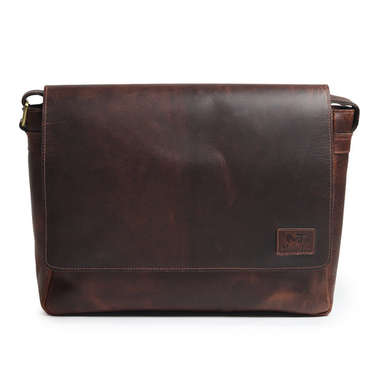 Genuine Sitka Leather Laptop Bag - Osadia Concept Store