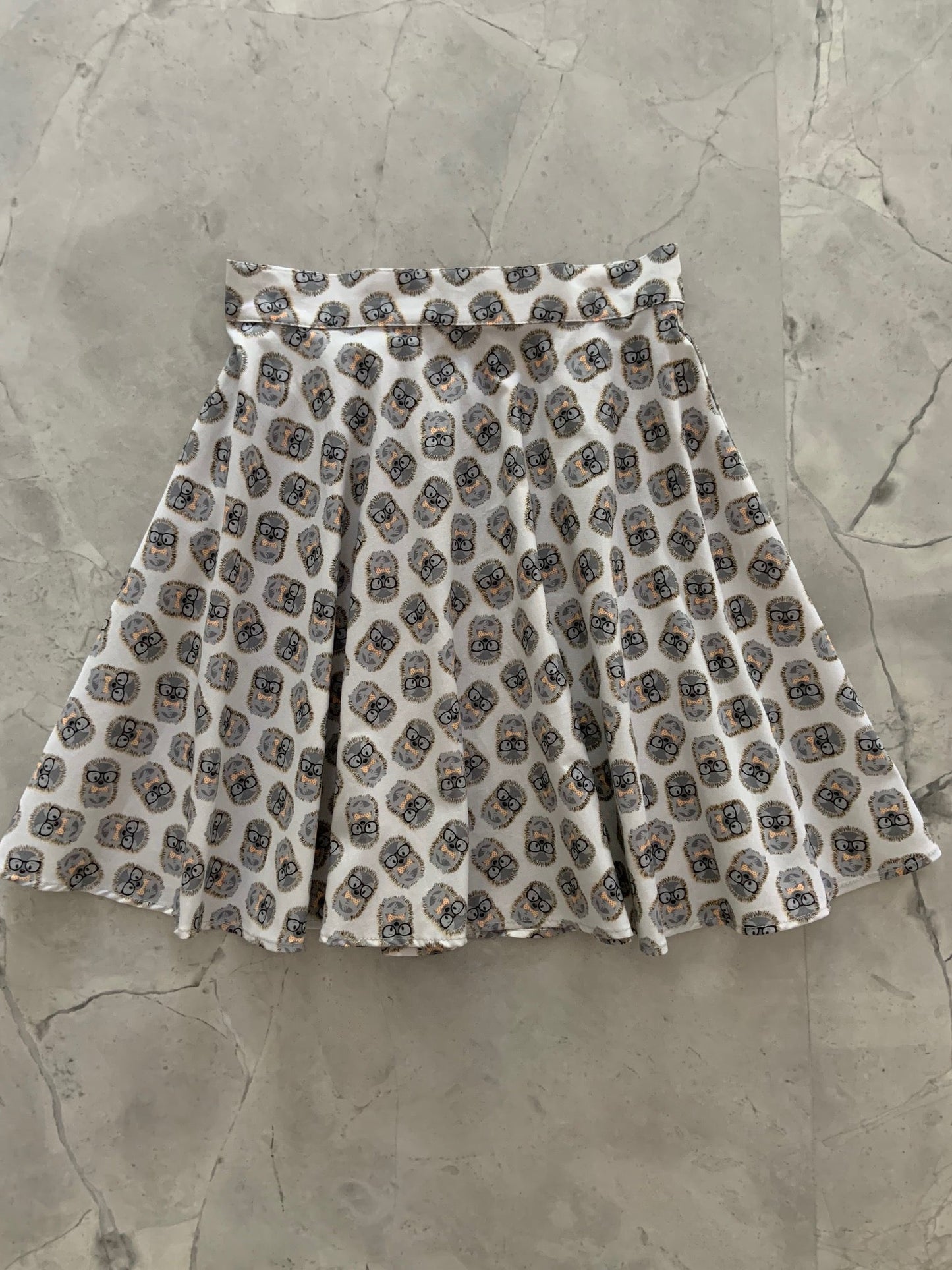 Hedgehog Skater Skirt