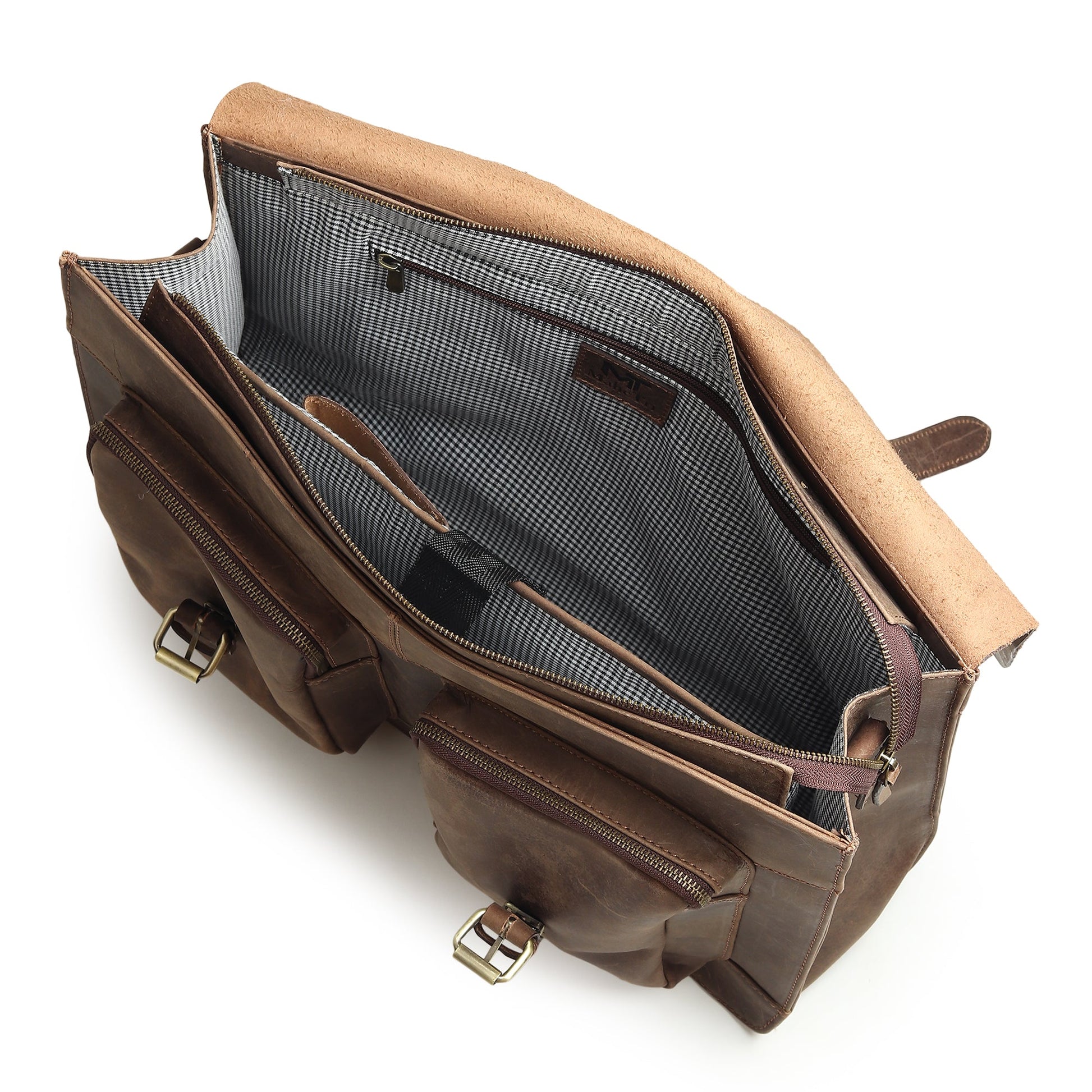 Buffalo Leather Messenger Bag - Osadia Concept Store