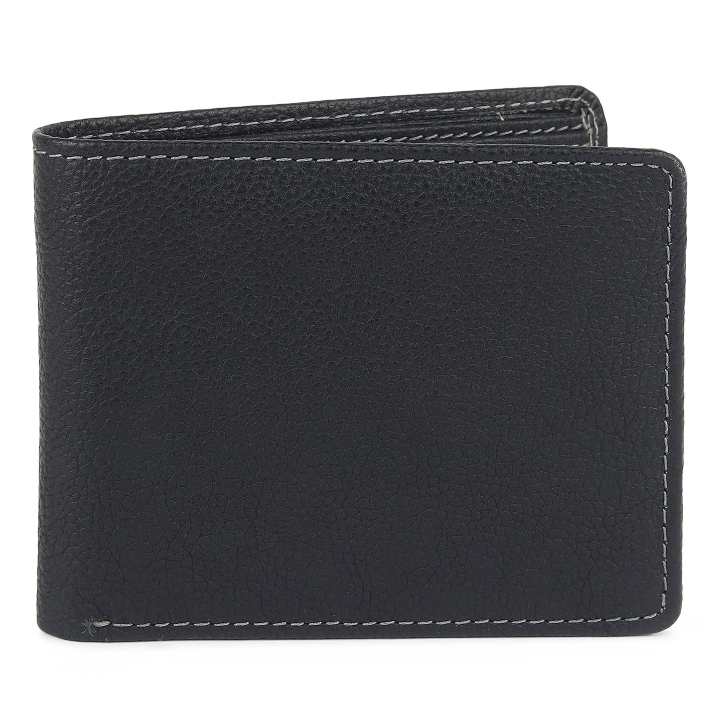 Black Textured Leather Mens Wallet - Osadia Concept Store