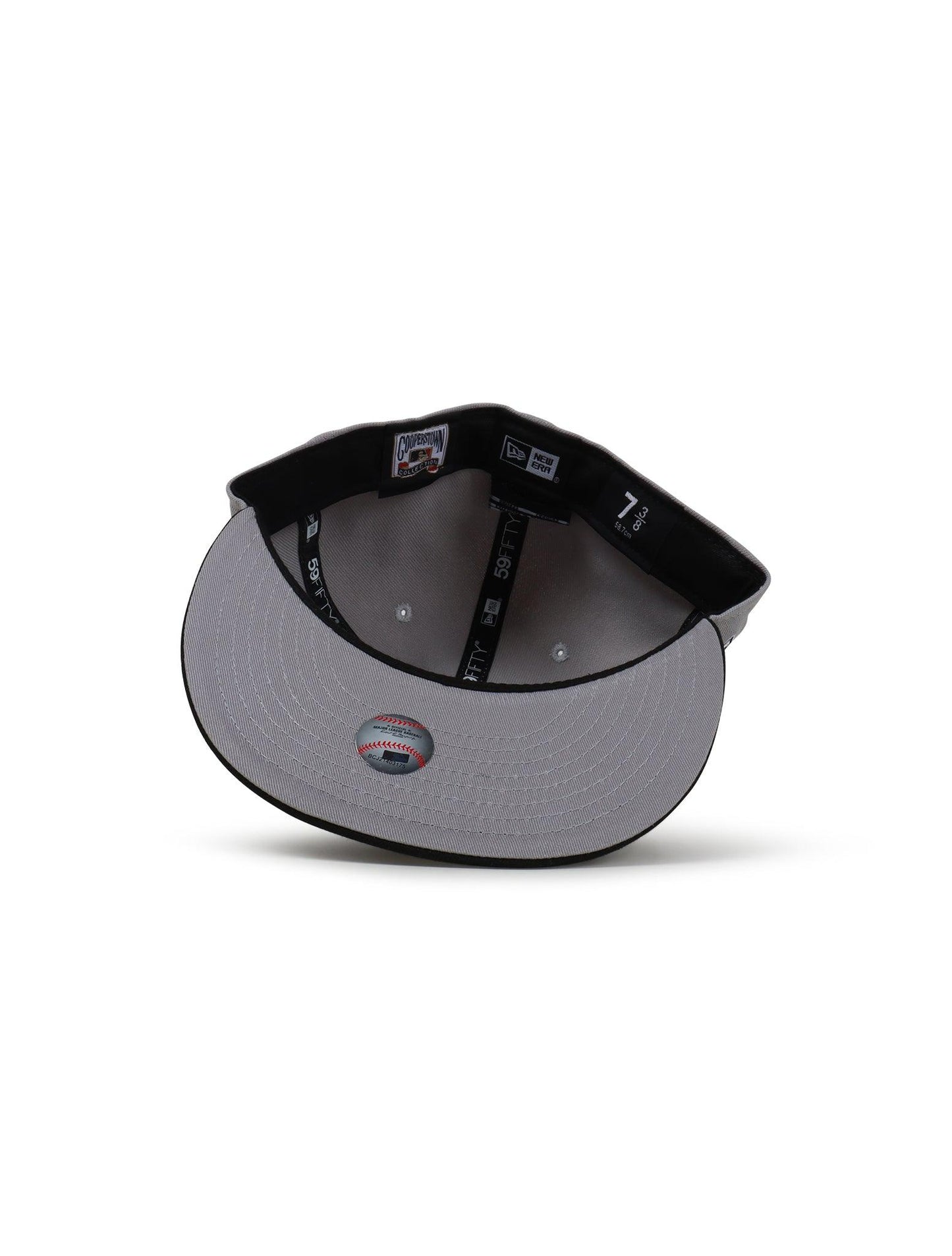 New Era 5950 Dodgers 40Th Anniversary Hat - Gray/Black