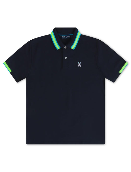 Psycho Bunny Mens Woodstock Polo - Navy