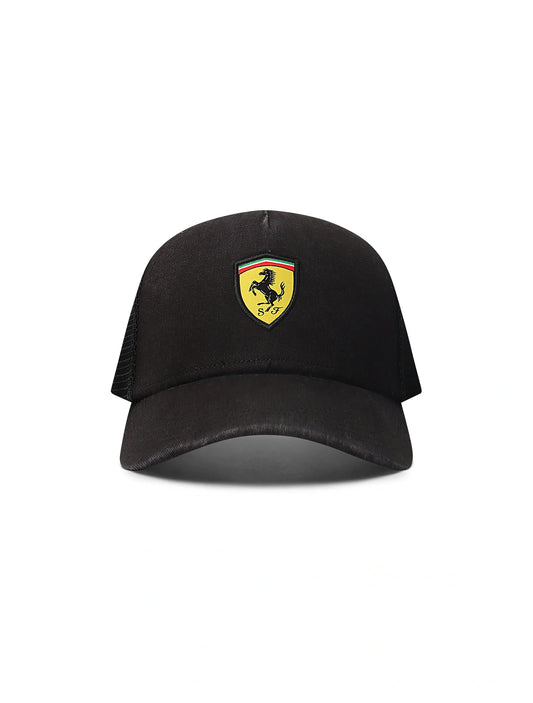Puma Ferrari Trucker Cap - Black