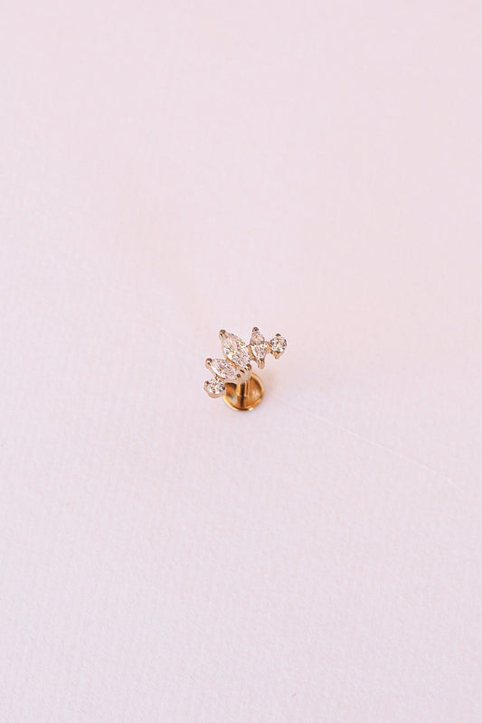 Tiara Flat Back Stud