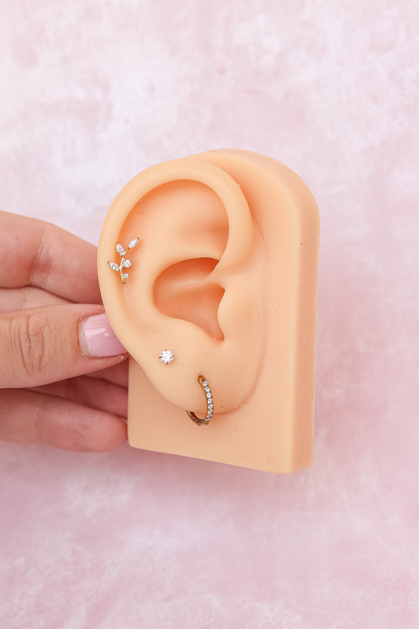 Crystal Flat Back Stud - Osadia Concept Store