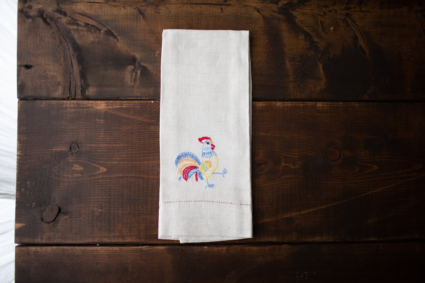 Rooster Tea Towel
