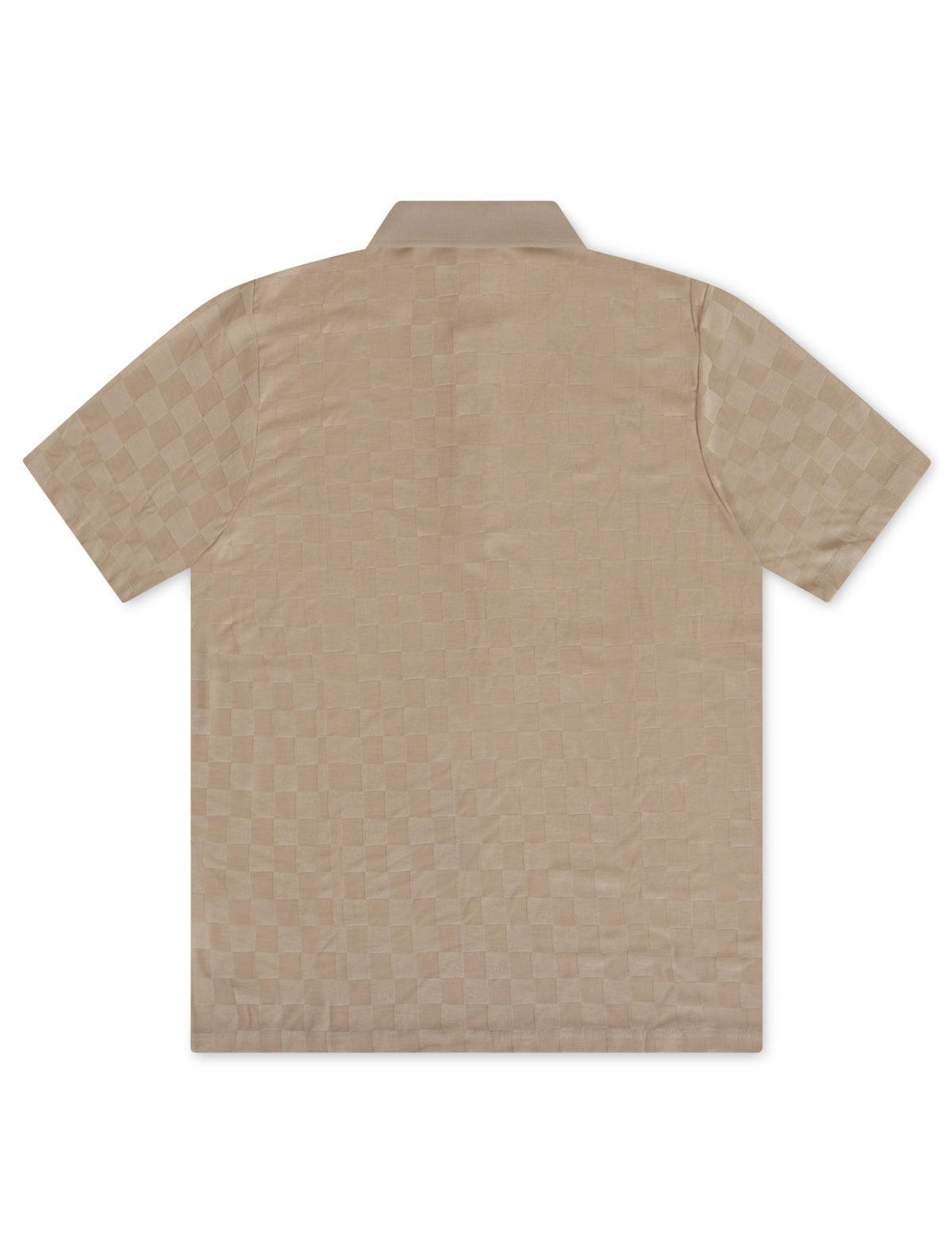 Kuwalla Jacquard Polo - Beige
