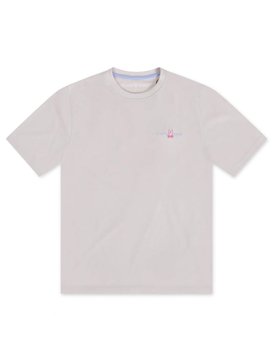 Psycho Wasterlo Back Graphic Tee - Natural Linen