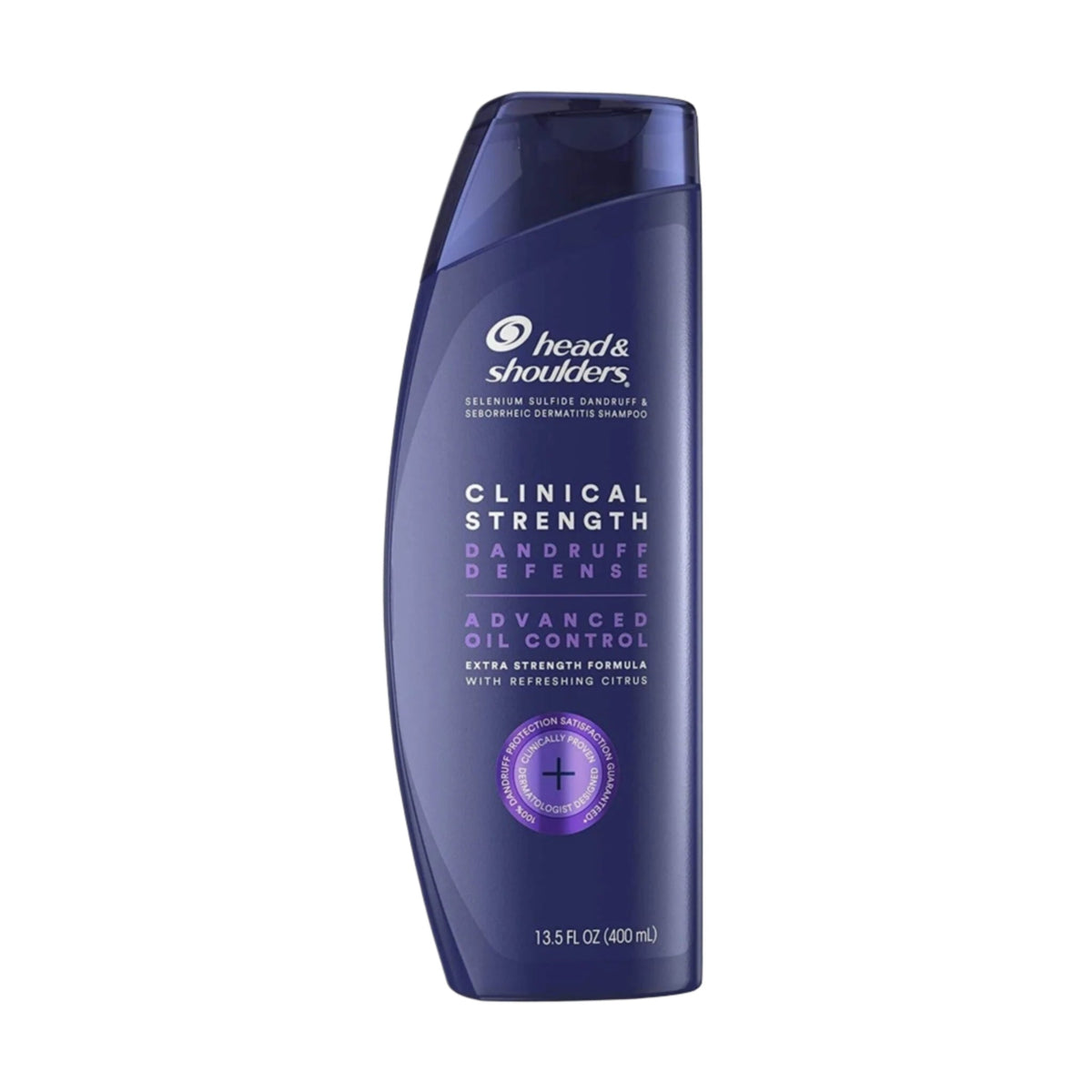 Head & Shoulders Clinical Strength Dandruff Defense + Advanced Oil Control Shampoo 13.5oz - New