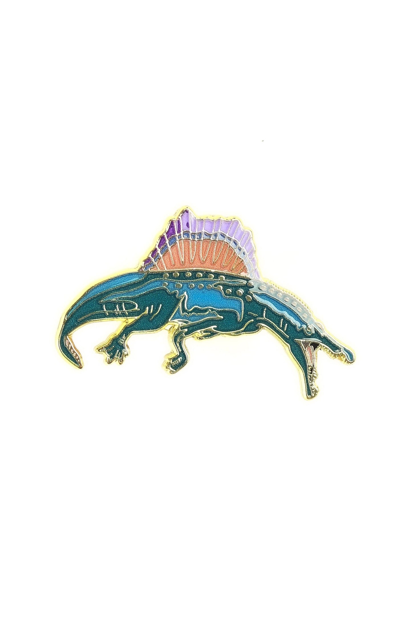 Spinosaurus Enamel Pin (Spinosaurus aegyptiacus)—New 2025