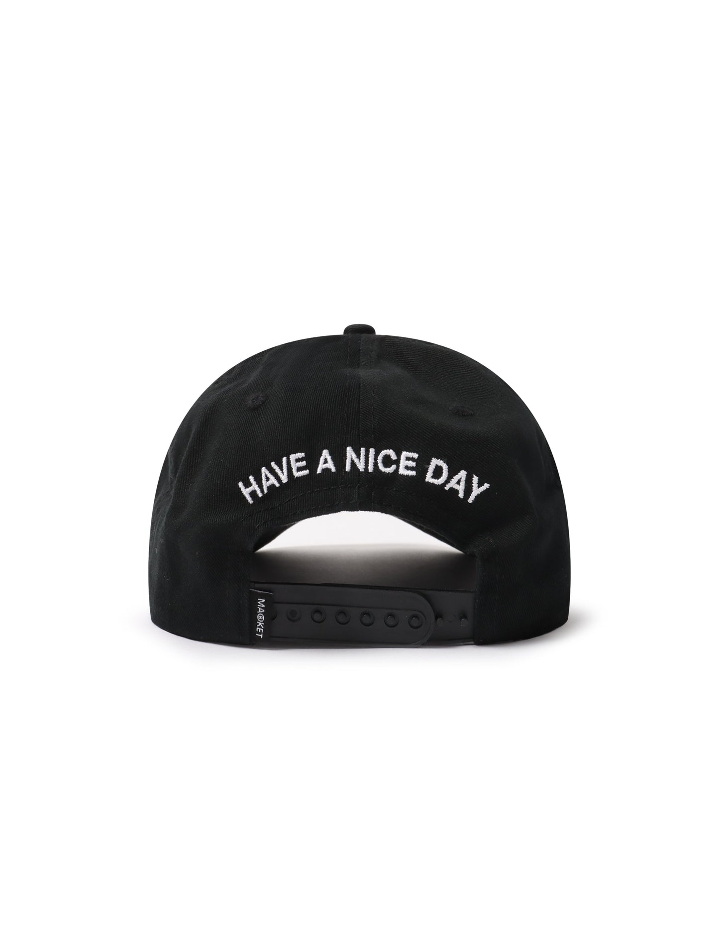 Market Studios Badge 6 Panel Hat - Black