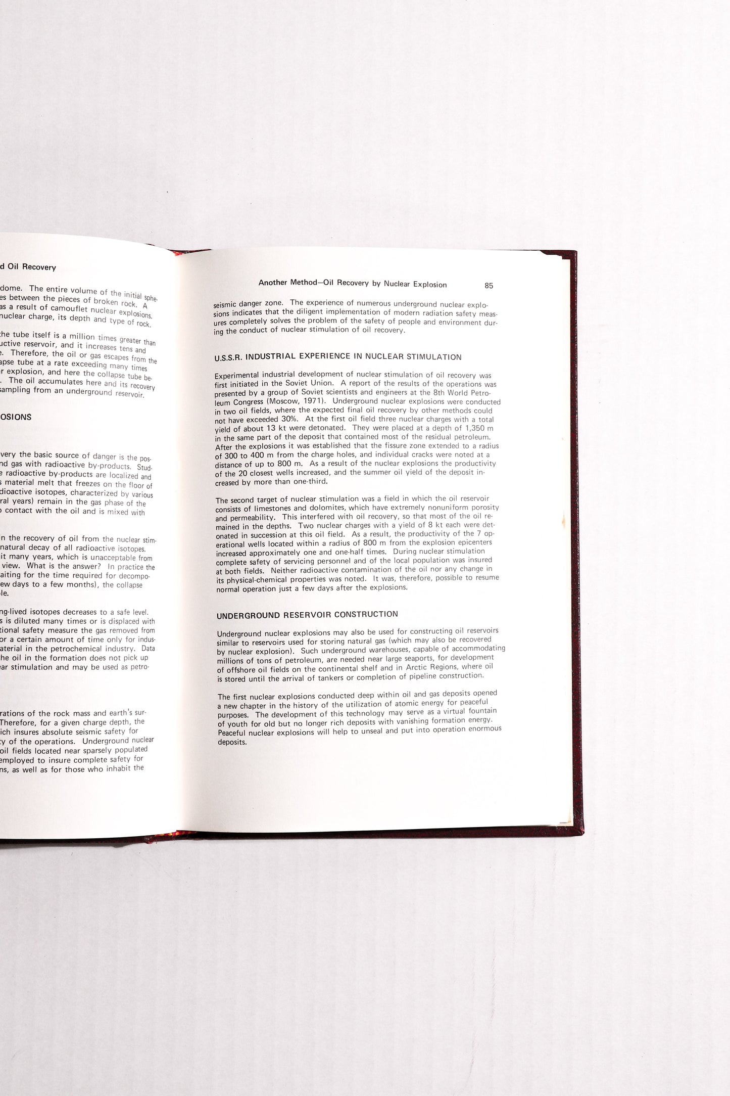 Enhanced Oil Recovery, Secondary and Tertiary Methods