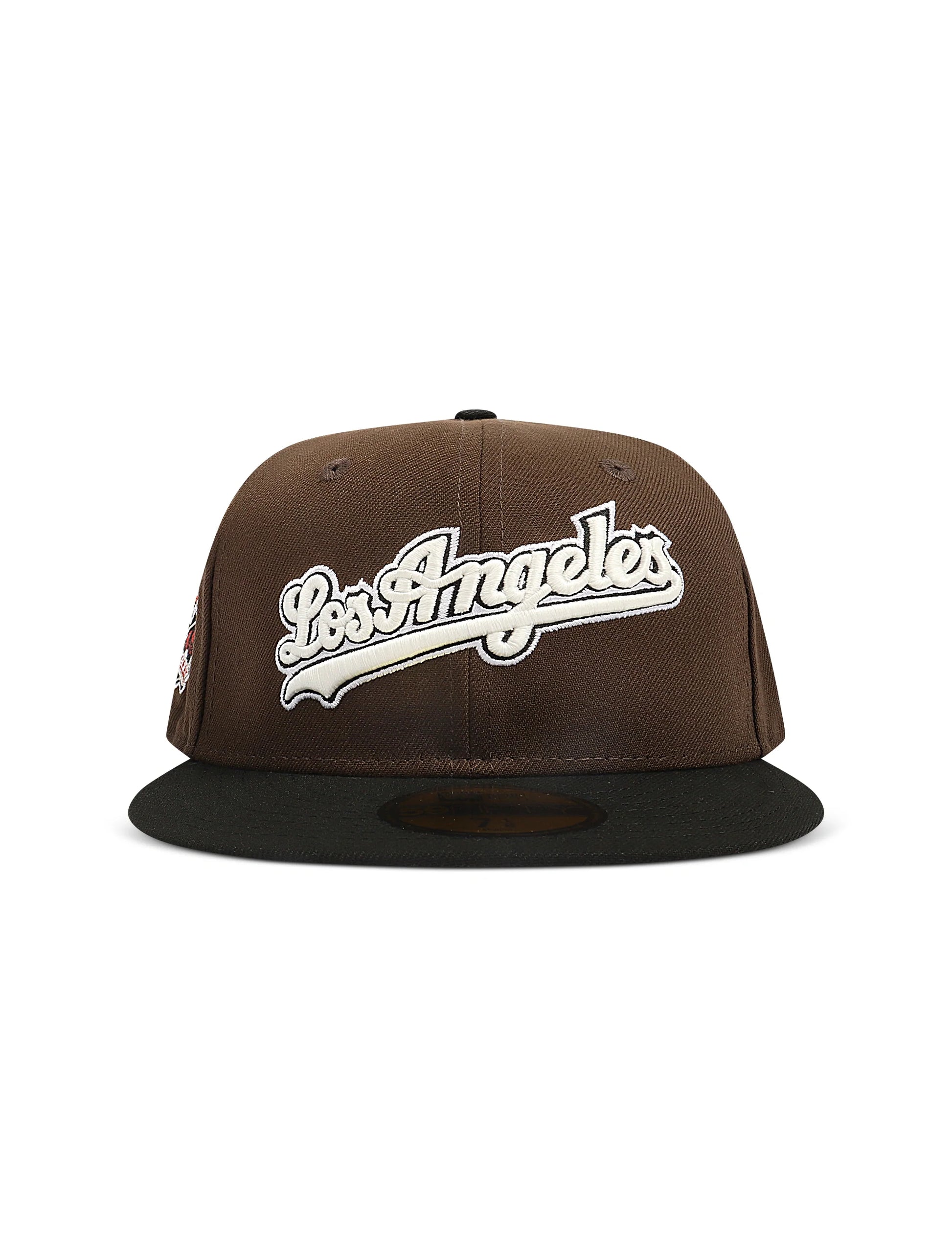 New Era 5950 Dodgers Glow in the Dark Hat - Brown/Black - Osadia Concept Store