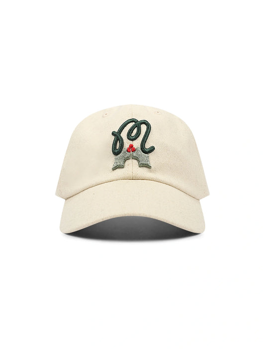 Malbon Mistleflow Dad Hat - Ivory