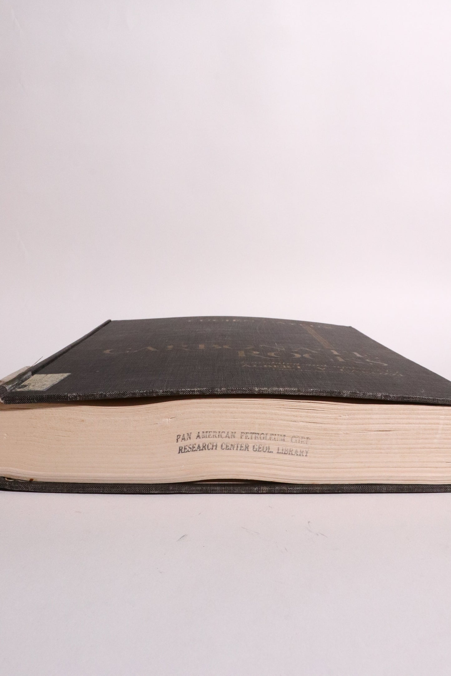 Sedimentary Rocks of France: Carbonate Rocks (Limestones and Dolomites) — Lucien Cayeux, First English Edition (1970)