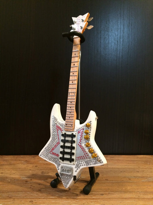 Officially Licensed Bootsy Collins “Space Bass” Miniature Guitar Replica Collectible - Osadia Concept Store