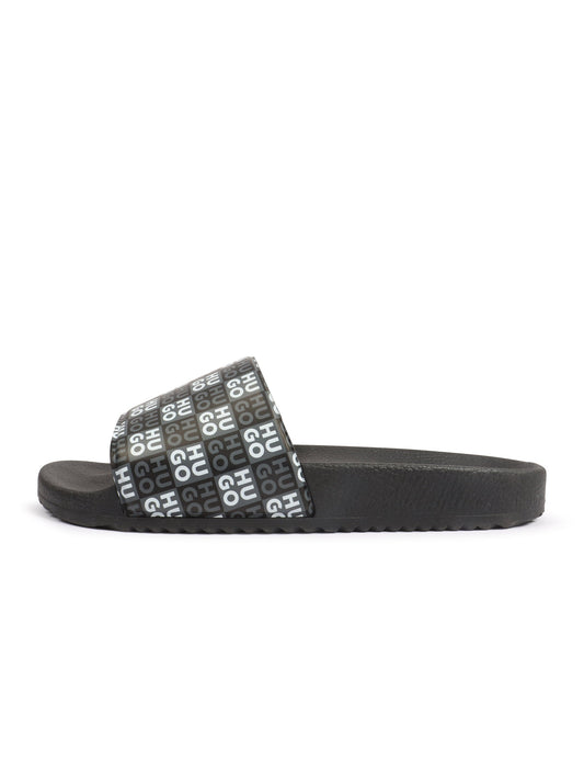 Hugo Timein Stacked Slide - Black