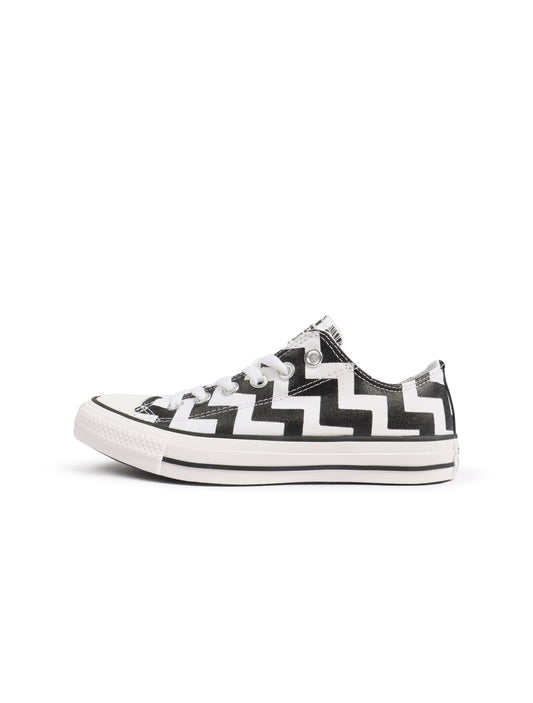 Converse Womens Chuck Taylor Low - White Zigzag