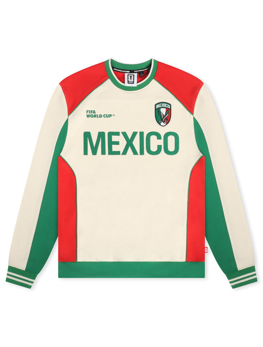 FIFA 2026 Mexico Drop Shoulder Sweatshirt - Cream
