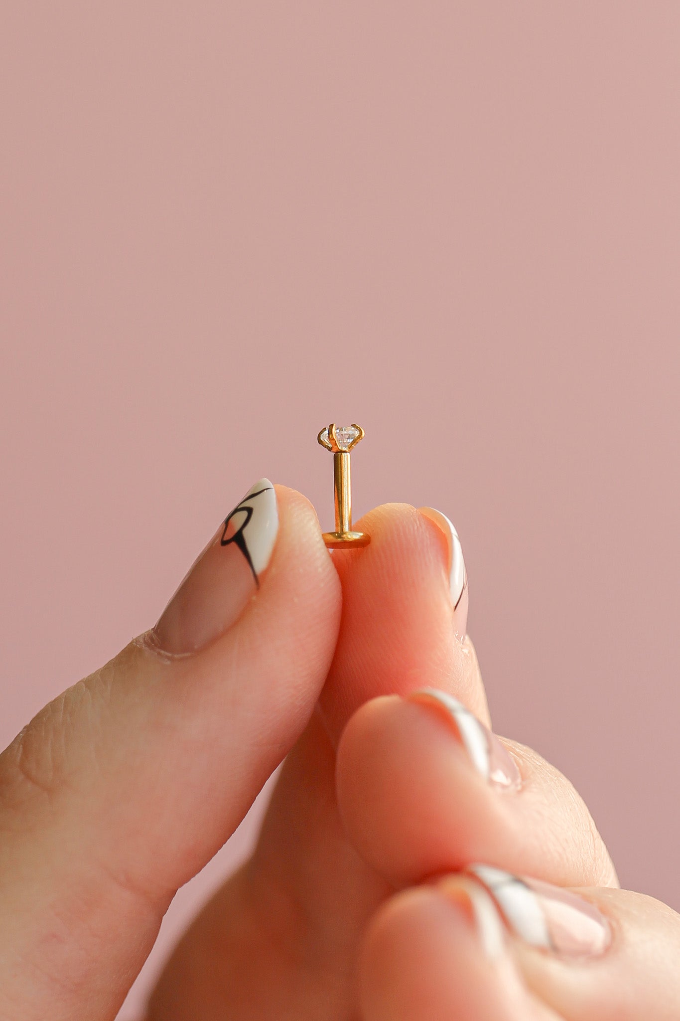 Crystal Flat Back Stud - Osadia Concept Store