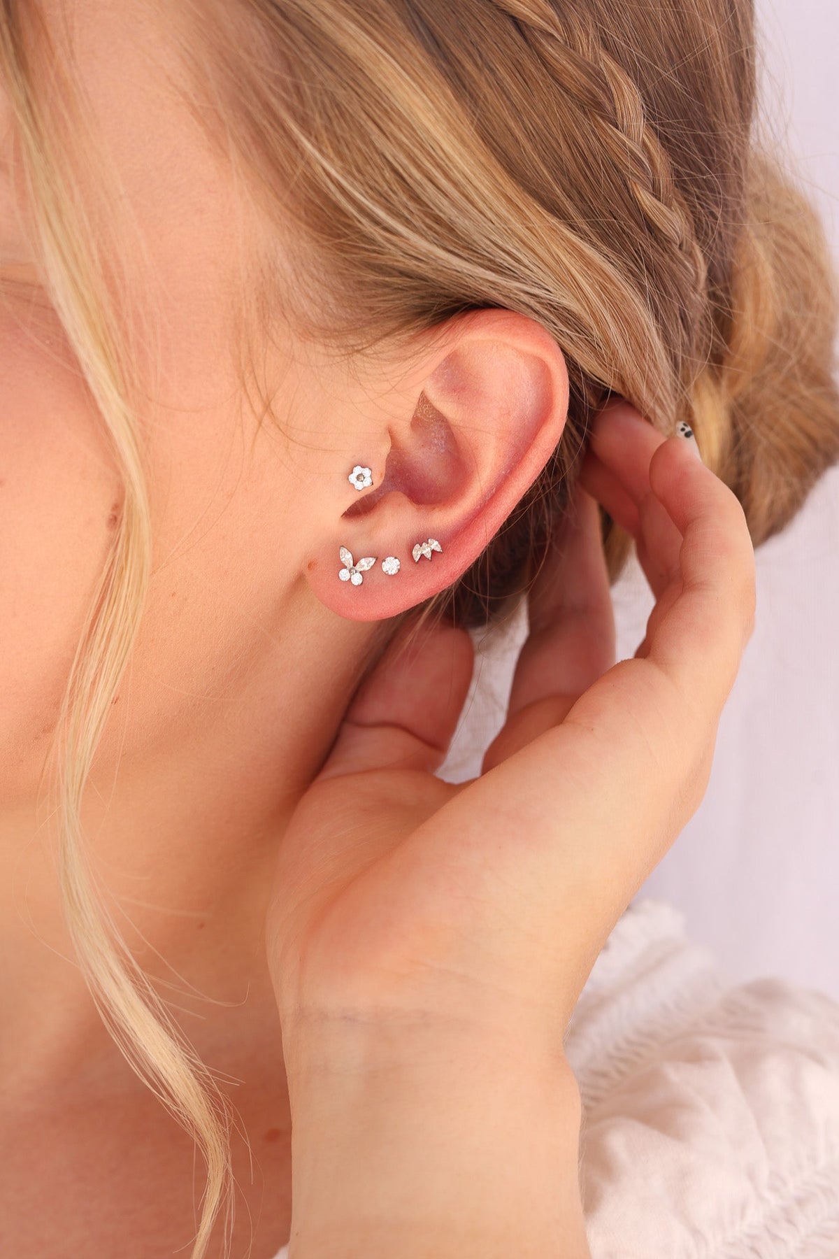 Leah Flat Back Stud