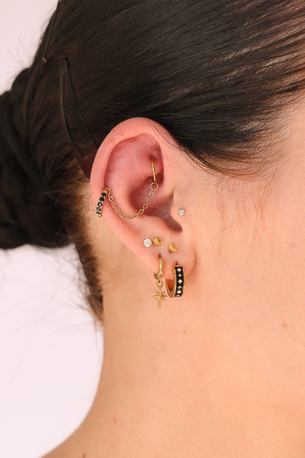 Mini Star Flat Back Stud