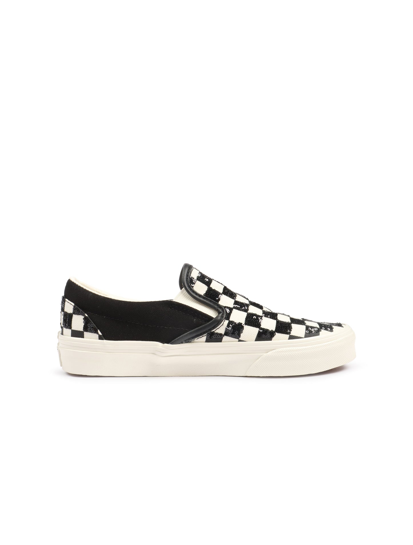 Vans Big Kids Classic Slip-On Beaded - Checkerboard
