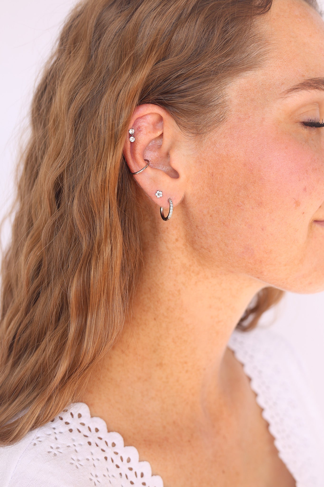 Braylei Flat Back Stud