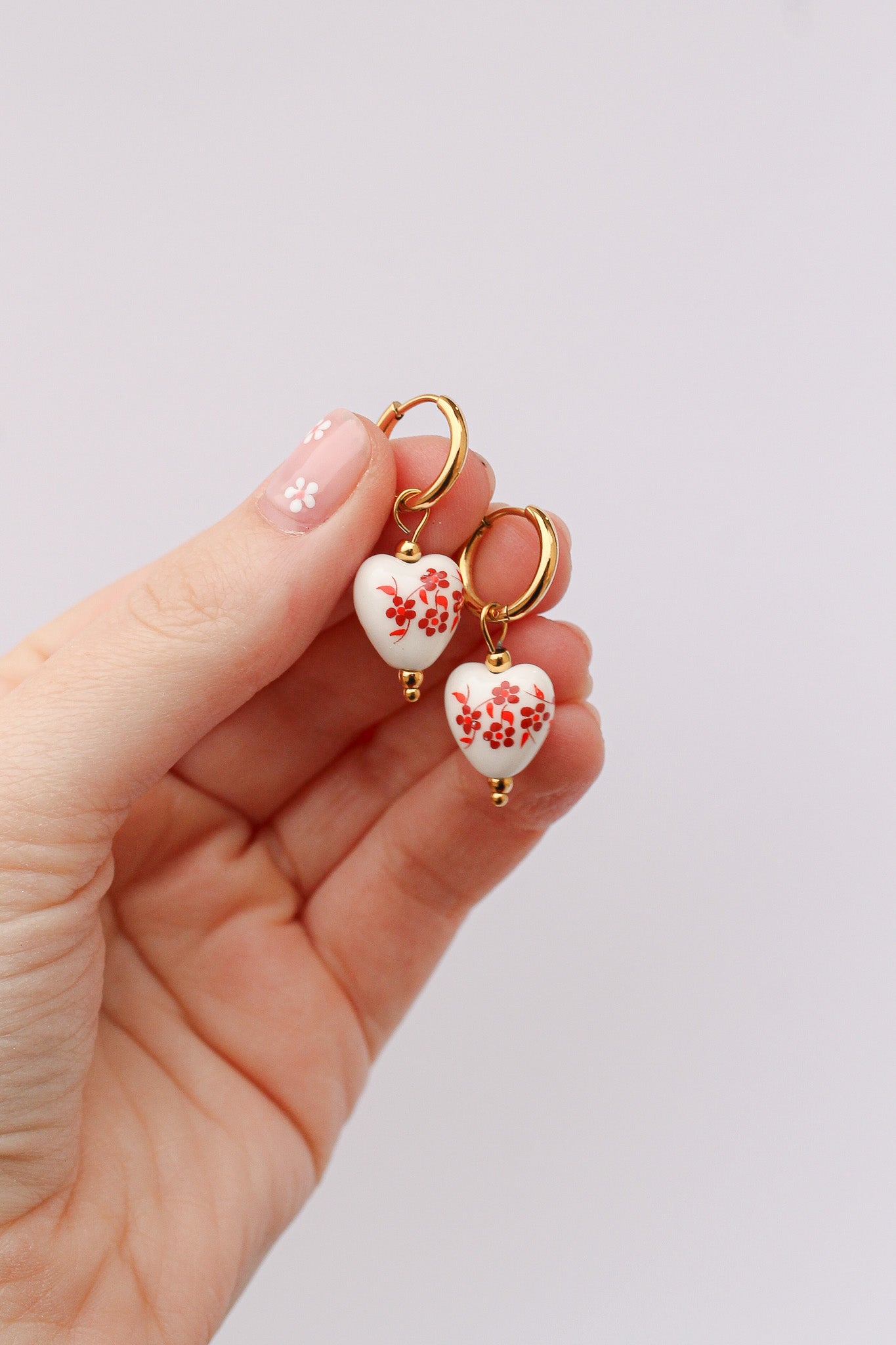 Bella Hoop in Red - Osadia Concept Store