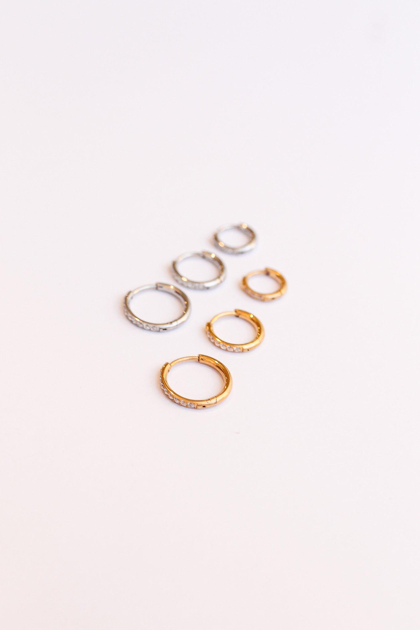 Micro Crystal Hoop - Osadia Concept Store