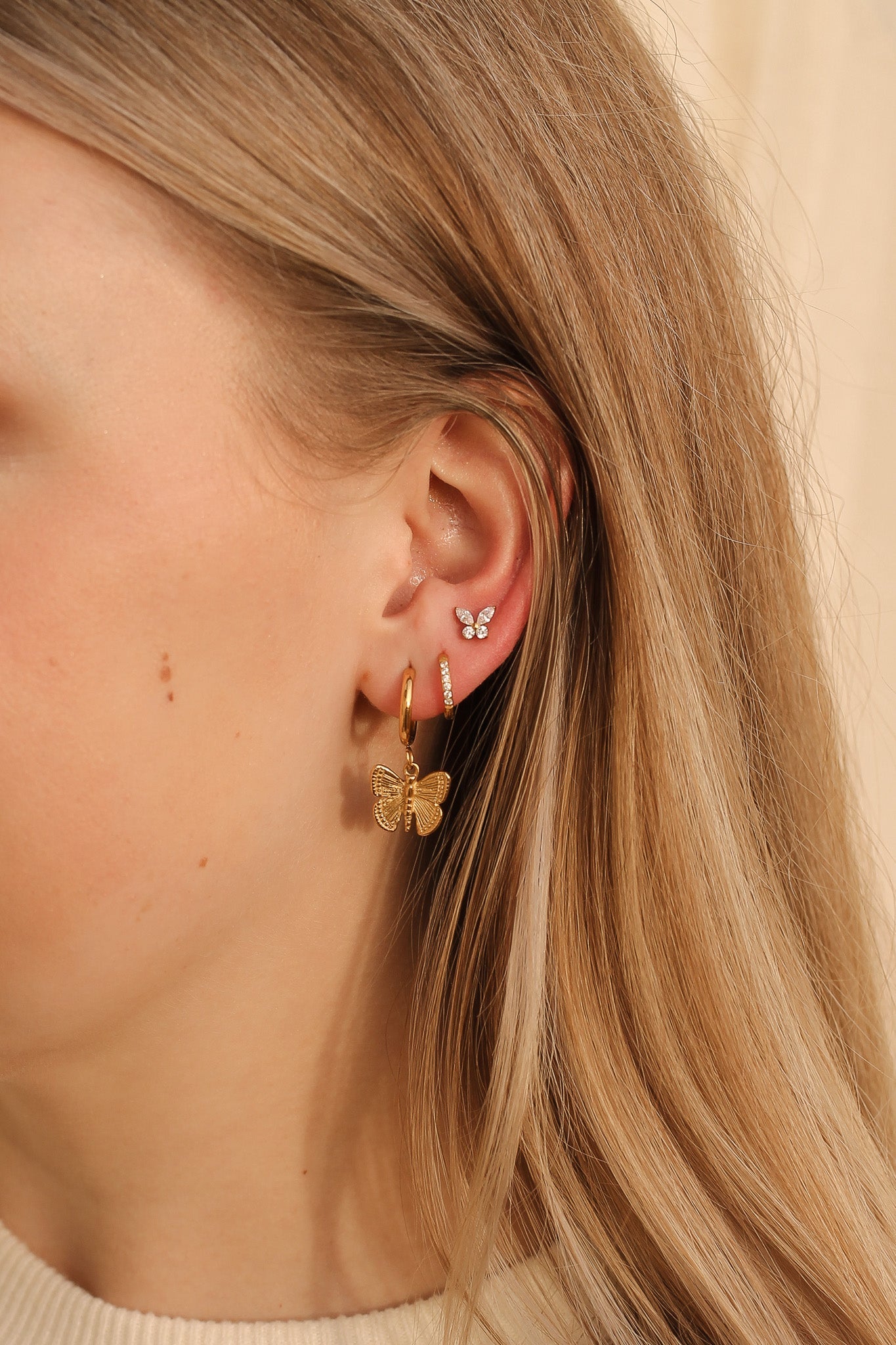 Micro Crystal Hoop - Osadia Concept Store