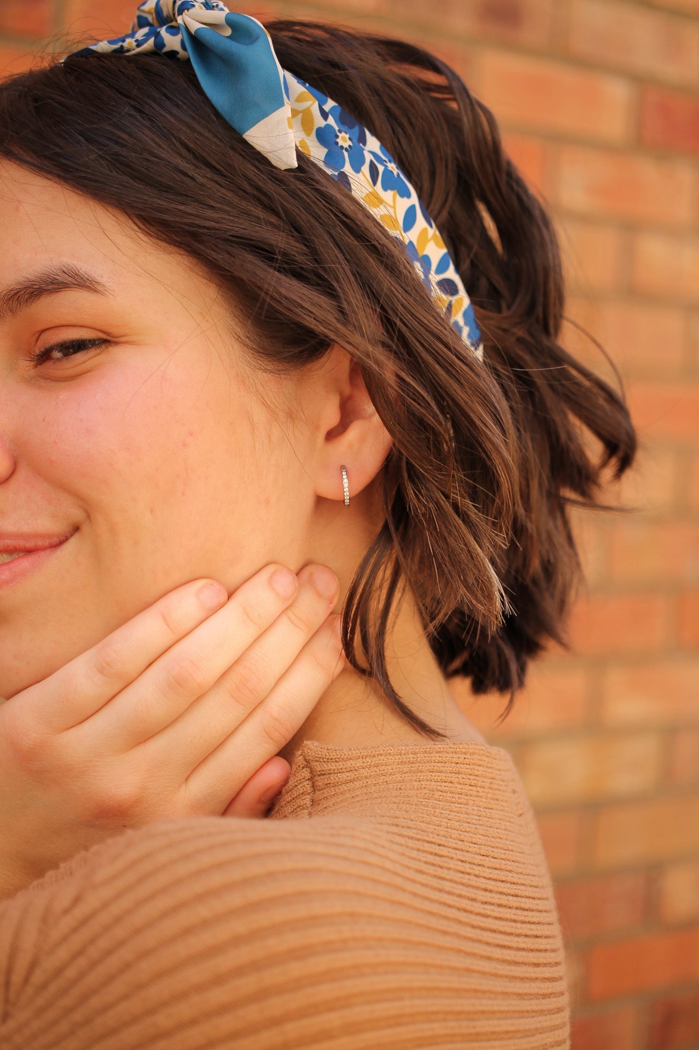 Micro Crystal Hoop - Osadia Concept Store