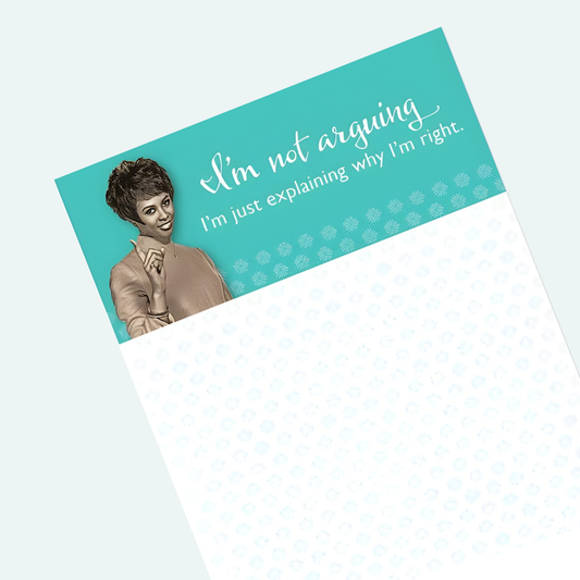 I'm Not Arguing I'm Just Explaining Why I'm Right Magnetic List Notepad - Osadia Concept Store