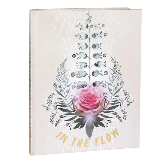 In The Flow Luxury Hardback Notebook Journal - Illustrated Inside