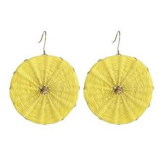 Full Circle Woven Earrings - Thailand