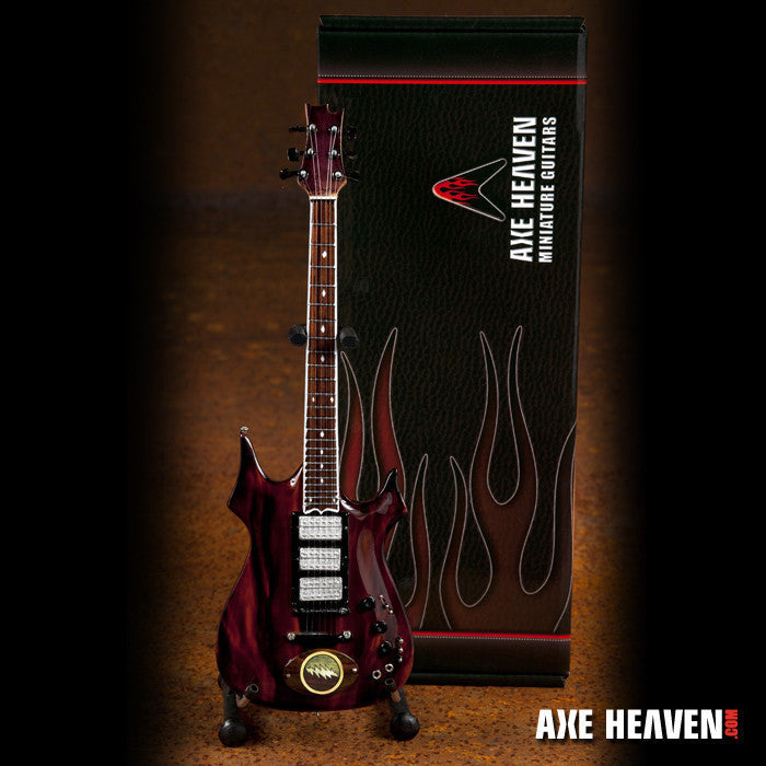 Jerry Garcia™ Lightning Bolt Tribute Mini Guitar Replica - OFFICIALLY LICENSED