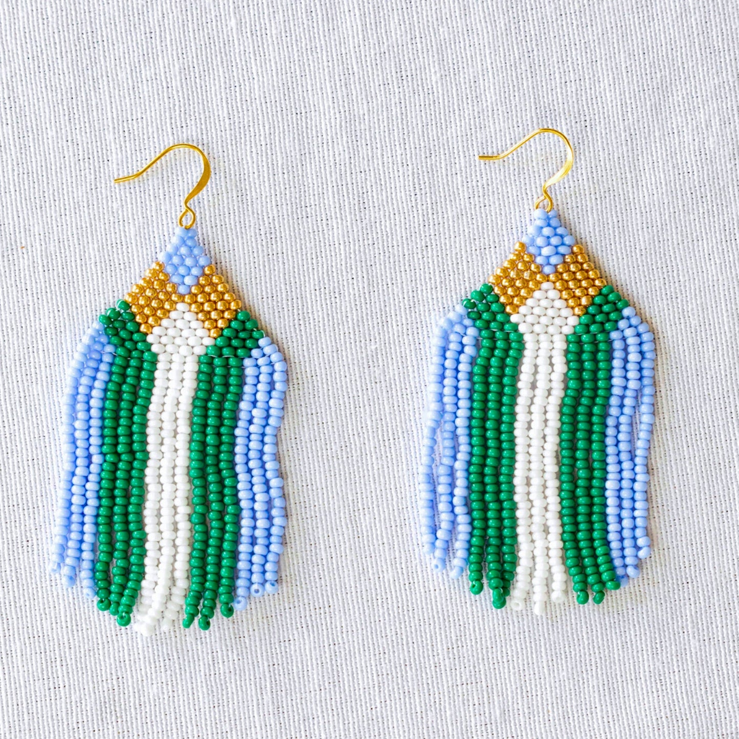Gabby Seed Bead Earrings