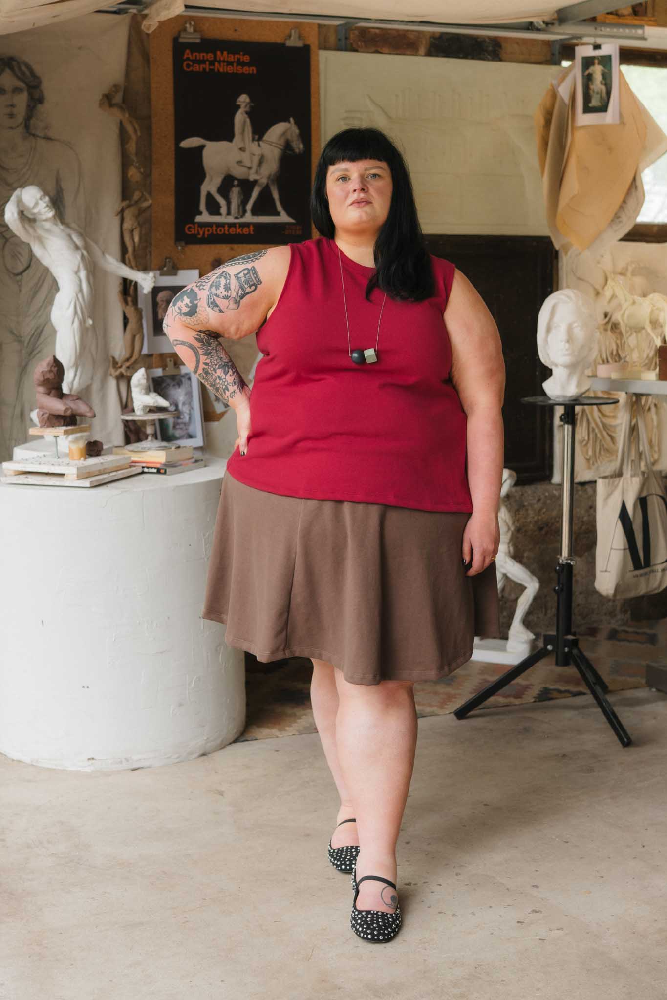 Siren Skirt in Umber