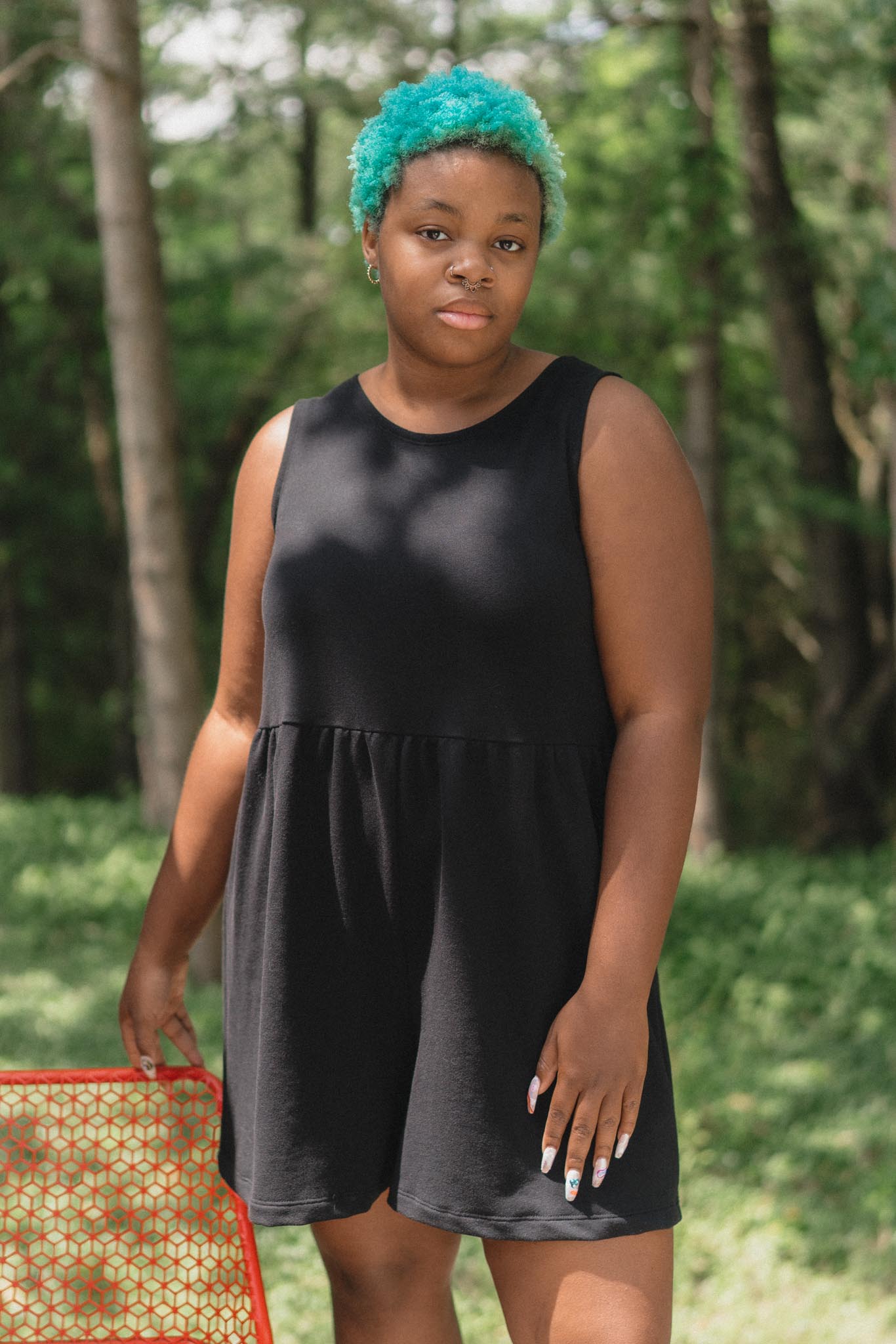 Marianne Romper in Licorice