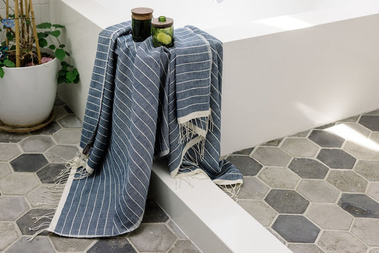 Jamma Handwoven Ethiopian Cotton Bath Towel