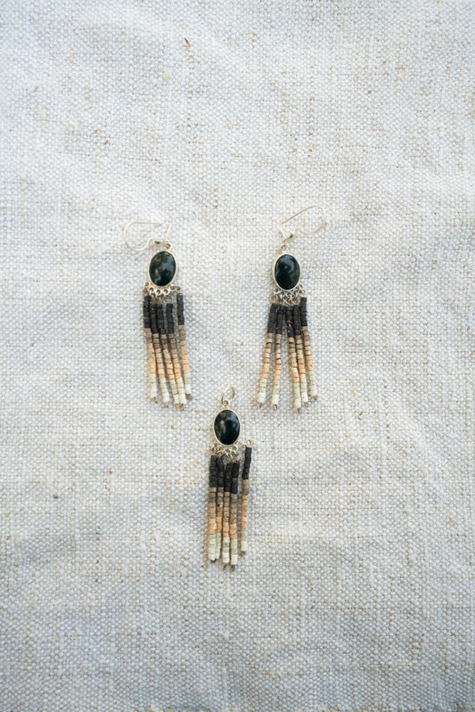 Jade Solola Necklace and Earring Set 1